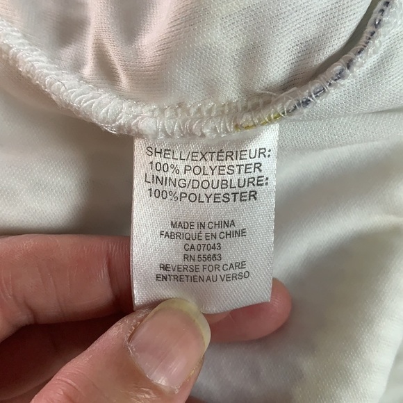 KENAR White/Grey and Yellow Striped Fish Net Type Pencil Skirt Size M - Picture 10 of 13